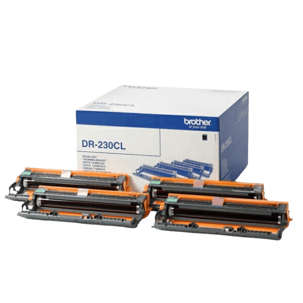 Brother DR230CL CMYK tillbehör - original trumma 4 x 15000 sidor (DR-230CL)