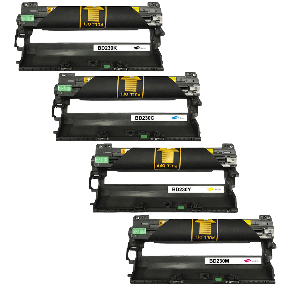 Brother DR230CL 4 st. rabattpaket toner 60000 sidor - tillbehör - kompatibel
