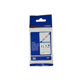 Brother HSE231 11,7 mm x 1,5 m Svart text / Vit tejp original (HS-E231)