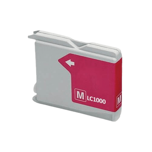 Brother LC1000M magenta kompatibel bläckpatron 12 ml. (LC-1000M)