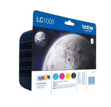 Brother LC1000VALBPDR CMYK original multipack 1700 sidor