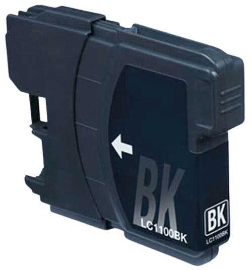 Brother LC1100BK svart kompatibel bläckpatron 14,6 ml. (LC-1100BK)
