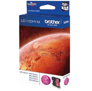 Brother LC1100HYM XL magenta original bläckpatron 700 sidor (LC-1100HYM)