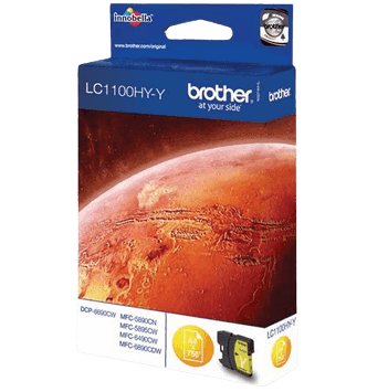 Brother LC1100HYY XL gul original bläckpatron 700 sidor