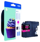 Brother LC123M magenta original bläckpatron 600 sidor (LC-123M)