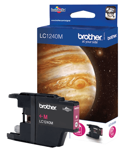 Brother LC1240M XL magenta original bläckpatron 600 sidor (LC-1240M)