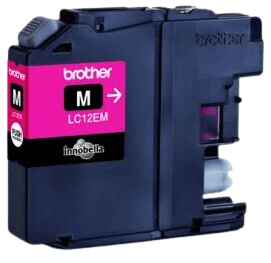 Brother LC12EM magenta original bläckpatron 1200 sidor (LC-12EM)