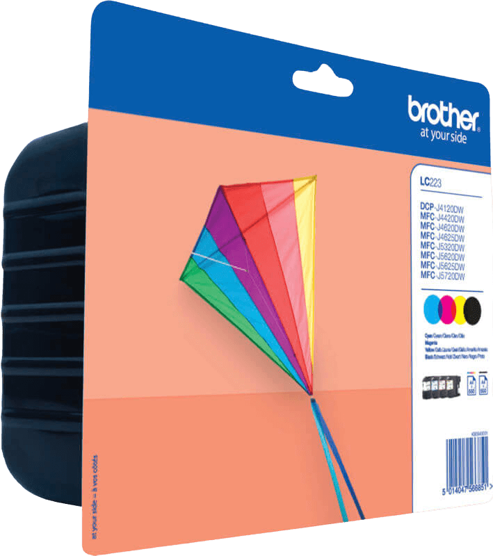 Brother LC223VALBPDR CMYK original multipack (LC-223VALBPDR)