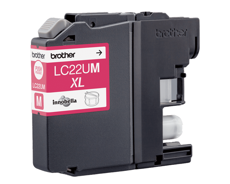 Brother LC22UM magenta original bläckpatron 1200 sidor (LC-22UM)
