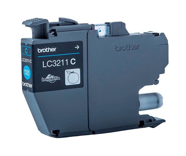 Brother LC3211C cyan original bläckpatron 200 sidor (LC-3211C)