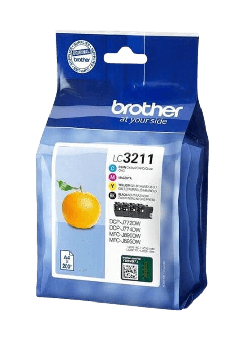 Brother LC3211VALDR CMYK original multipack 800 sidor (LC-3211VALDR)