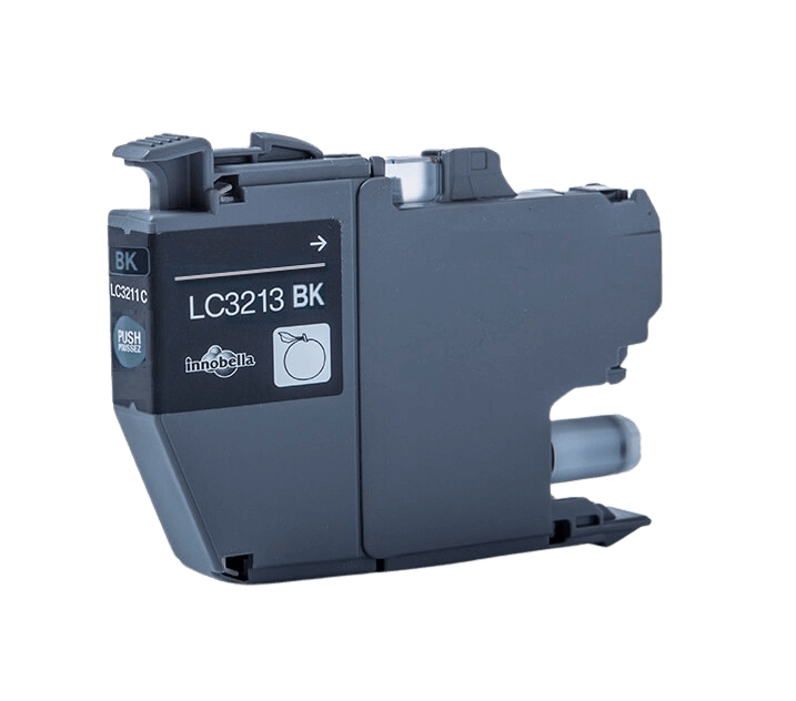 Brother LC3213BK svart kompatibel bläckpatron 11,6 ml. (LC-3213BK)