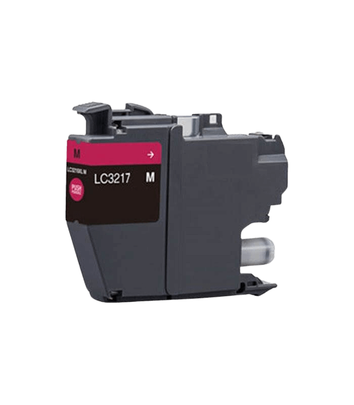 Brother LC3217M magenta kompatibel bläckpatron 550 sidor (LC-3217M)