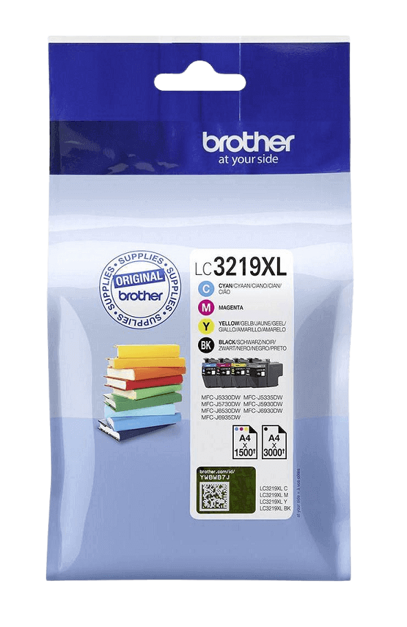 Brother LC3219XL CMYK original multipack 7500 sidor (LC-3219XL)