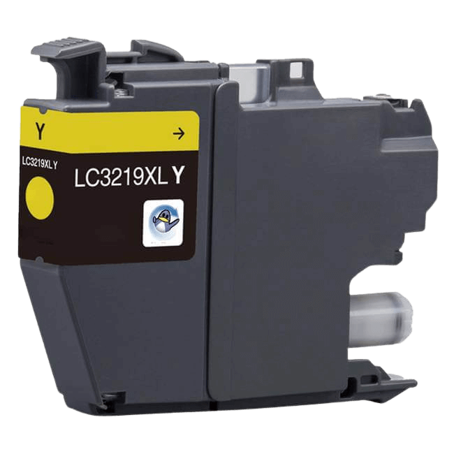Brother LC3219XLY gul kompatibel bläckpatron 1500 sidor (LC-3219XLY)