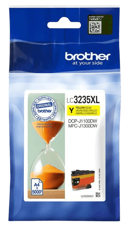 Brother LC3235XLY gul original bläckpatron 5000 sidor (LC-3235XLY)