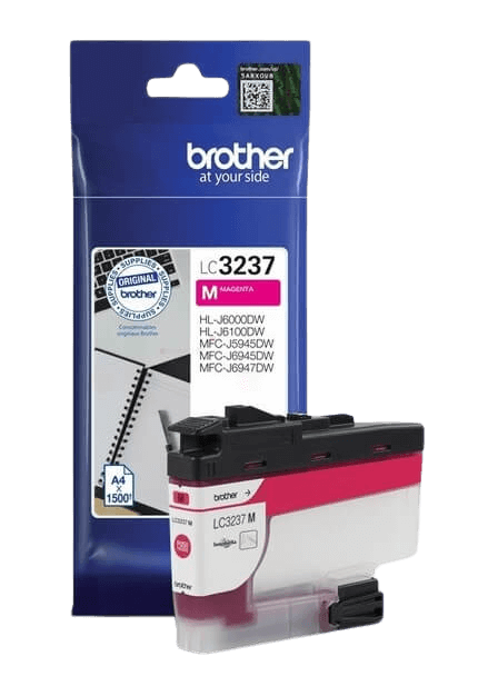 Brother LC3237M magenta original bläckpatron 1500 sidor (LC-3237M)