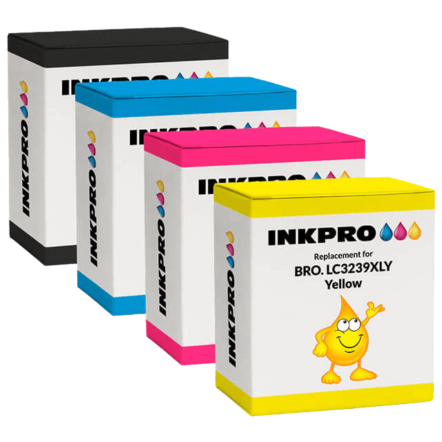 Brother LC3239XL 4 st rabattpaket blækpatron 21000 sidor - kompatibel