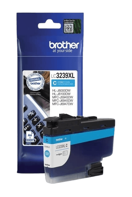 Brother LC3239XLC cyan original bläckpatron 5000 sidor (LC-3239XLC)