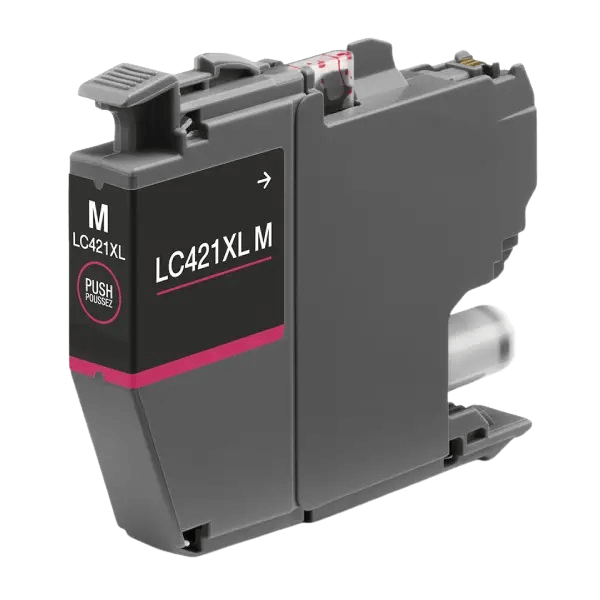 Brother LC421XLM magenta kompatibel bläckpatron 500 sidor