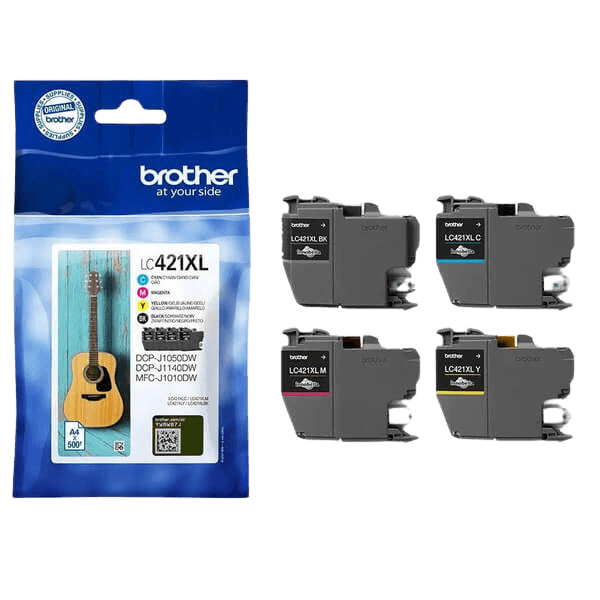 Brother LC421XLVALDR CMYK original multipack 2000 sidor