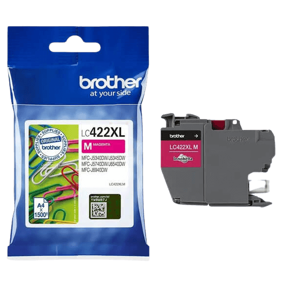 Brother LC422XLM magenta original bläckpatron 1500 sidor