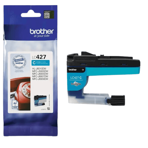 Brother LC427C cyan original bläckpatron 1500 sidor