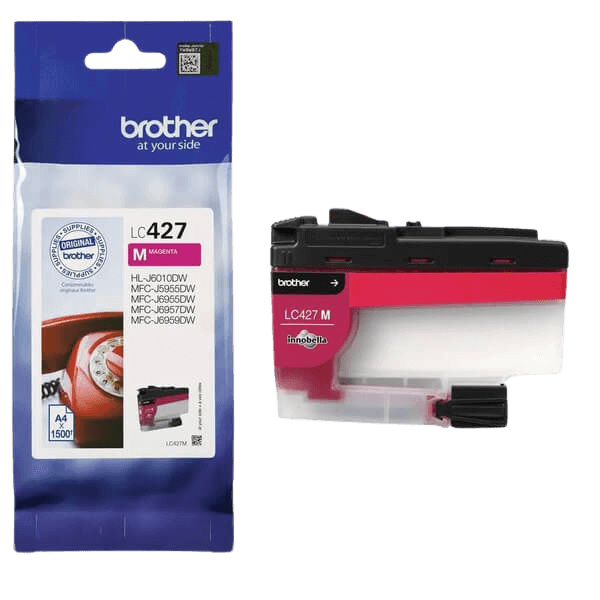 Brother LC427M magenta original bläckpatron 1500 sidor