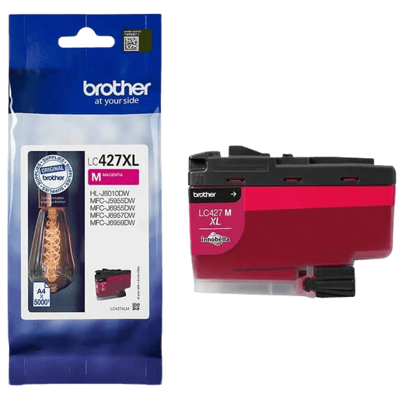 Brother LC427XLM magenta original bläckpatron 5000 sidor
