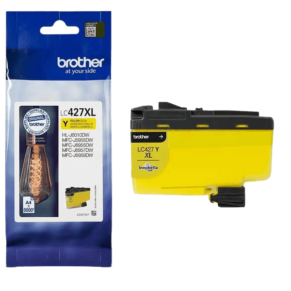 Brother LC427XLY gul original bläckpatron 5000 sidor