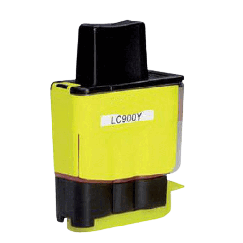 Brother LC900Y gul kompatibel bläckpatron 12 ml. (LC-900Y)