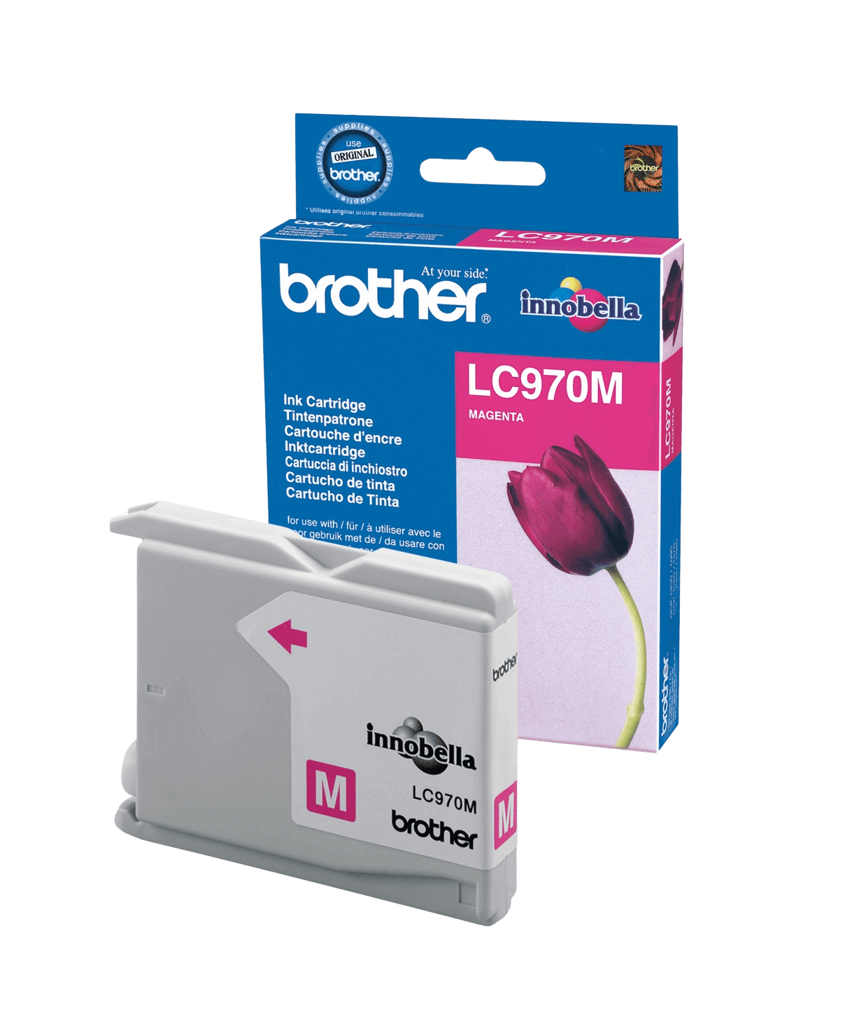 Brother LC970M magenta original bläckpatron 300 sidor (LC-970M)