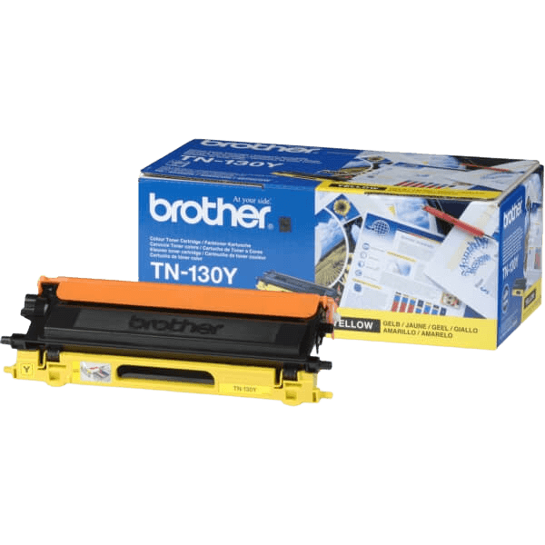 Brother TN130Y gul original toner 1500 sidor (TN-130Y)