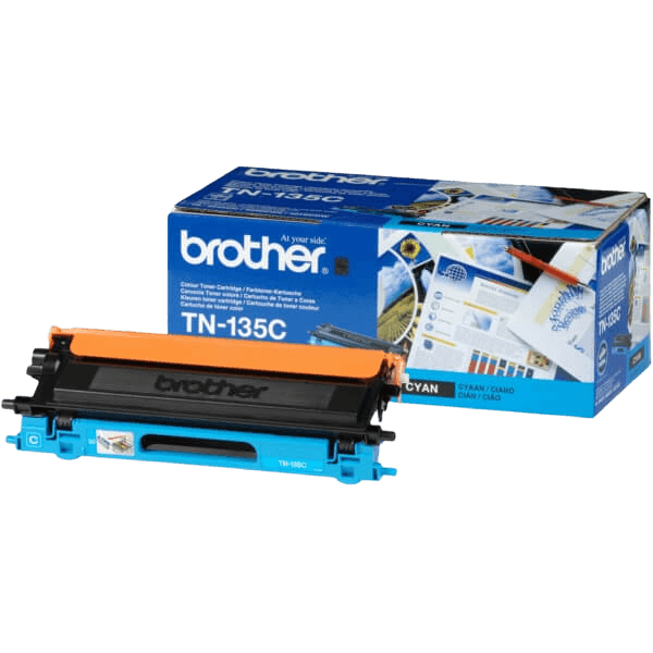 Brother TN135C XL cyan original toner 4000 sidor (TN-135C)