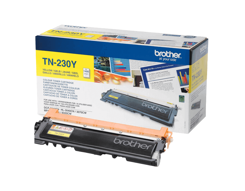 Brother TN230Y gul original toner 1400 sidor (TN-230Y)