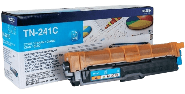 Brother TN241C cyan original toner 1400 sidor (TN-241C)