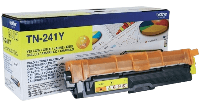 Brother TN241Y gul original toner 1400 sidor (TN-241Y)