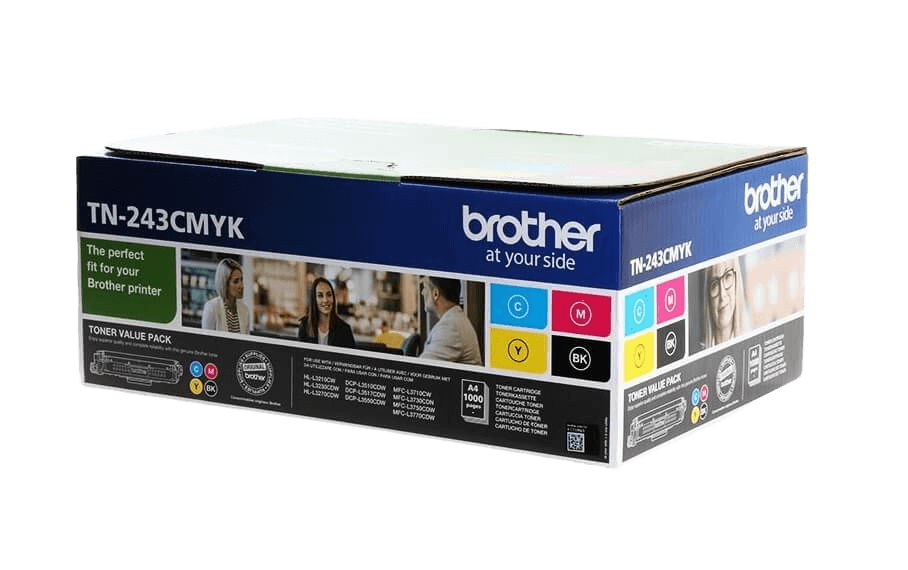 Brother TN243 CMYK original multipack 4000 sidor