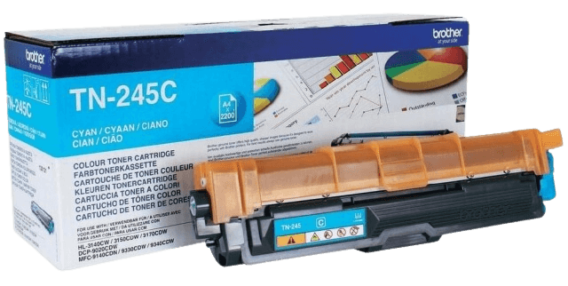Brother TN245C XL cyan original toner 2200 sidor (TN-245C)