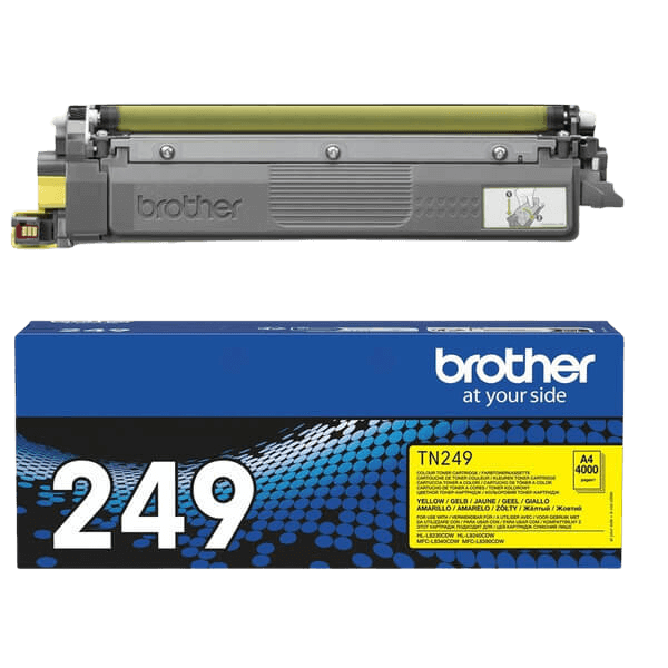 Brother TN249Y XXL gul original toner 4000 sidor