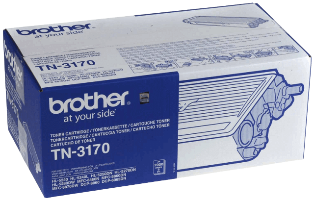 Brother TN3170 XL svart original toner 7000 sidor (TN-3170)