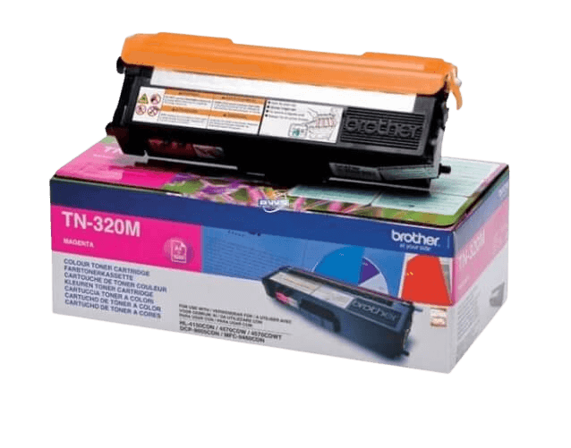 Brother TN320M magenta original toner 1500 sidor (TN-320M)