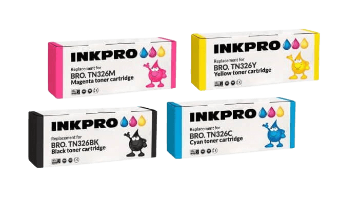 Brother TN326 XL 4 st rabattpaket toner 14500 sidor - kompatibel