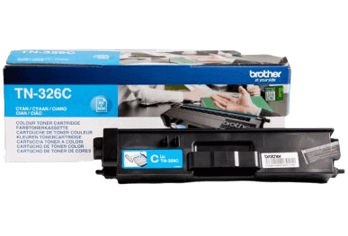 Brother TN326C XL cyan original toner 3500 sidor (TN-326C)