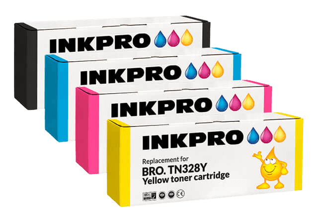 Brother TN328 XXL 4 st rabattpaket toner 24000 sidor - kompatibel