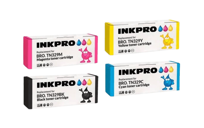 Brother TN329 XXL 4 st rabattpaket toner 24000 sidor - kompatibel