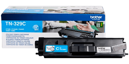 Brother TN329C XXL cyan original toner 6000 sidor (TN-329C)