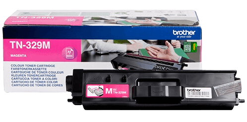 Brother TN329M XXL magenta original toner 6000 sidor (TN-329M)