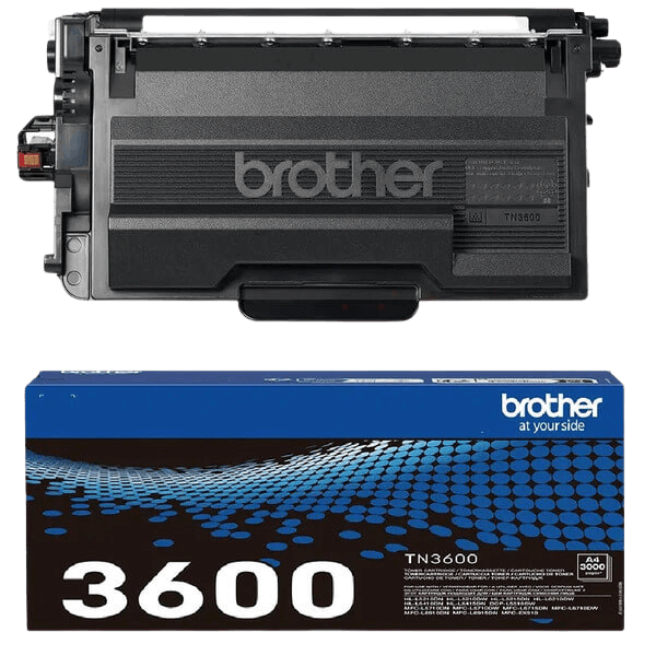 Brother TN3600 svart original toner 3000 sidor