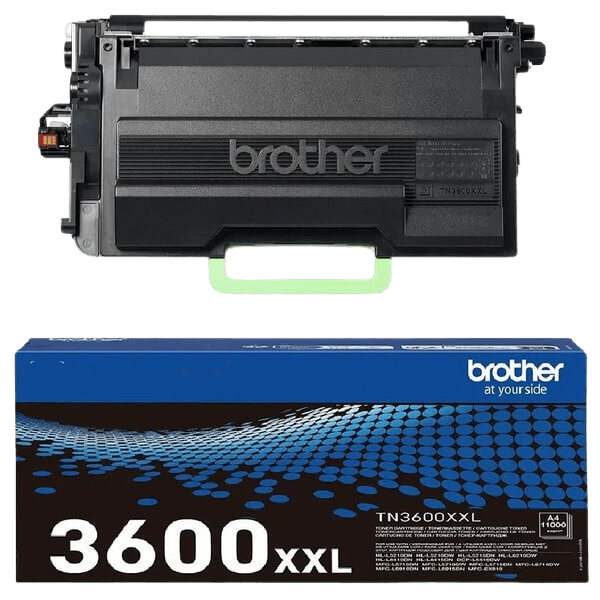 Brother TN3600XXL XXL svart original toner 11000 sidor